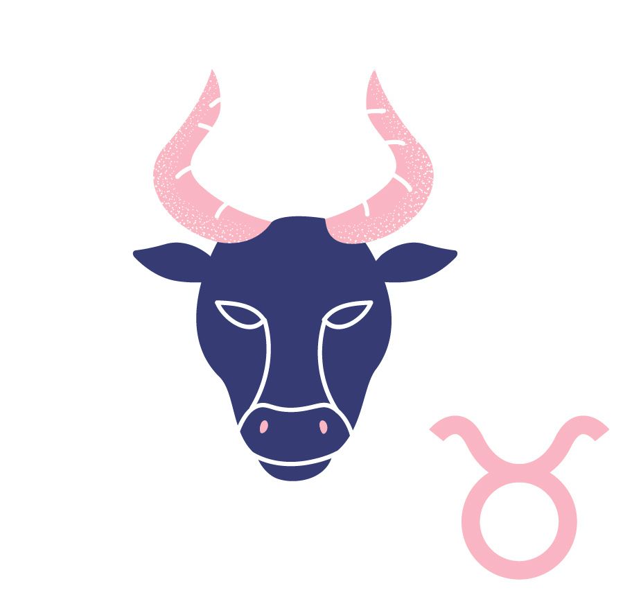 Colorful set of zodiac signs on pink background. Zodiac sign elements as a poster or wall art template. Astrology art for horoscope banners. Flat cartoon vector illustration