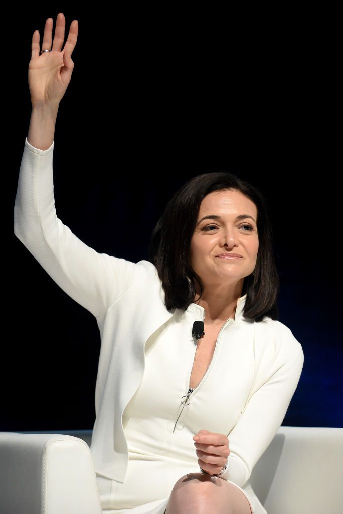 CANNES, FRANCE - JUNE 22: Chief Operating Officer of Facebook Sheryl Sandberg attends the Cannes Lions Festival 2017 on June 22, 2017 in Cannes, France. (Photo by Antoine Antoniol/Getty Images for Cannes Lions)