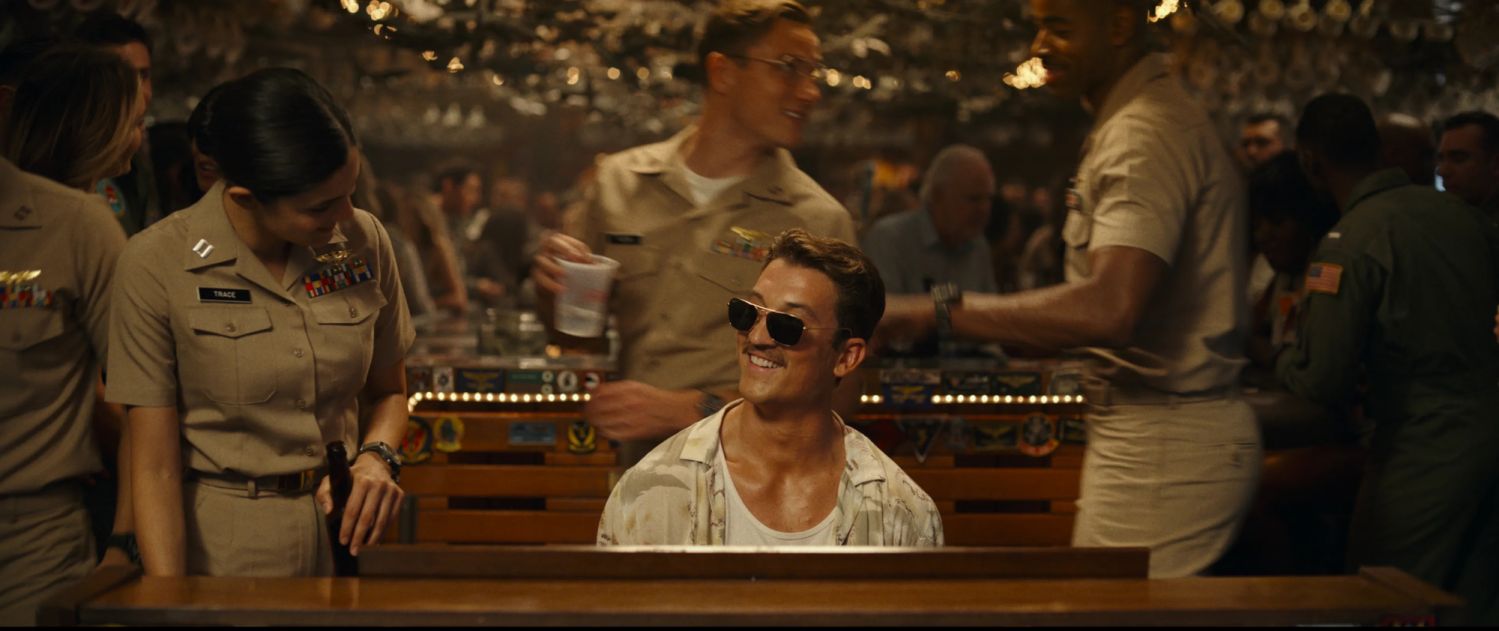 Miles Teller in Top Gun: Maverick
