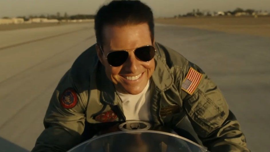 Tom Cruse in Top Gun: Maverick