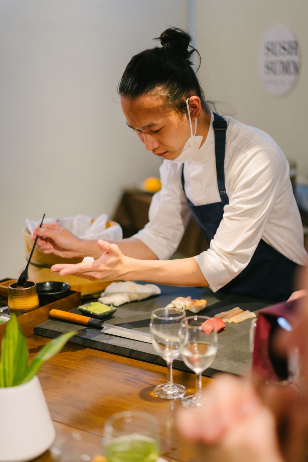 Chef Eddie Ng of Ed.ju Omakase
