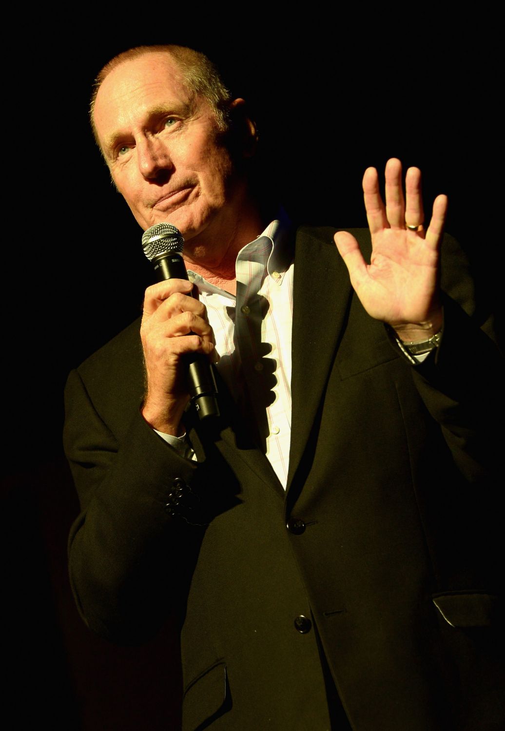 NASHVILLE, TN - JUNE 01: Max Lucado accepts the Book Impact of the Year at the 2nd Annual KLOVE Fan Awards at the Grand Ole Opry House on June 1, 2014 in Nashville, Tennessee. (Photo by Rick Diamond/Getty Images)