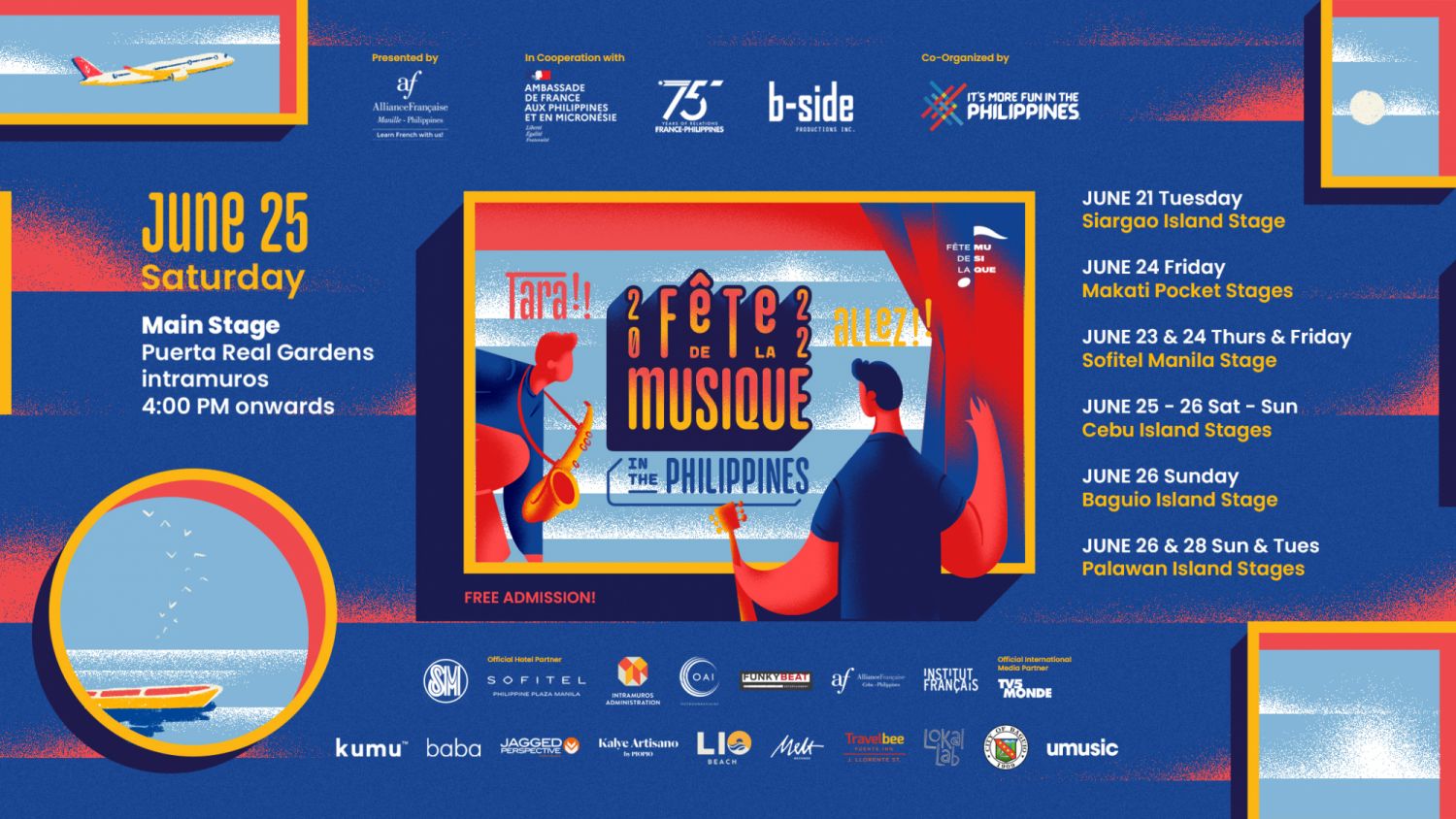 Photo: Facebook / Fête de la Musique PH