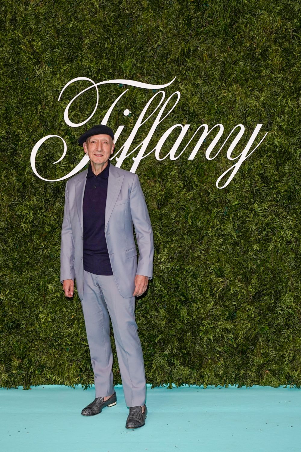 LONDON, ENGLAND - JUNE 09: Designer Stephen Jones attends the opening of Tiffany & Co.'s Brand Exhibition - Vision & Virtuosity - at the Saatchi Gallery on June 9, 2022 in London, England. (Photo by David M. Benett/Dave Benett/Getty Images for Tiffany & Co.)