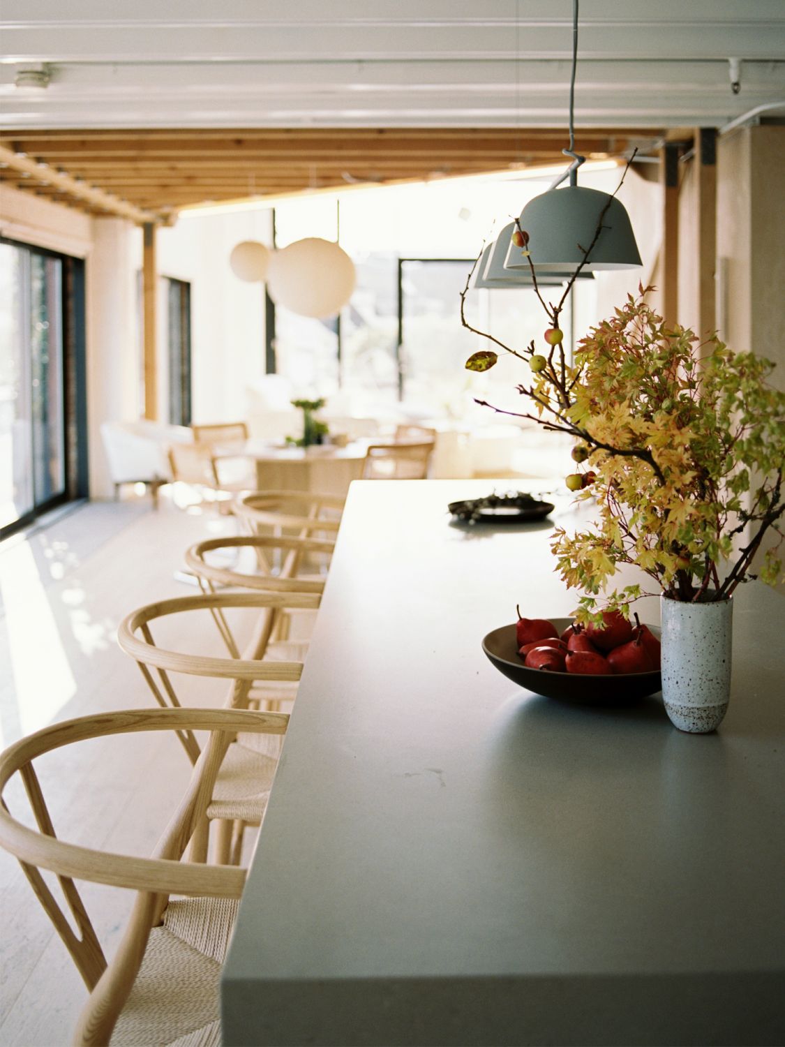 Initially intended to serve as Gunawan's apartment, the loft was transformed into OWIU Design's office (Photo: Justin Chung)