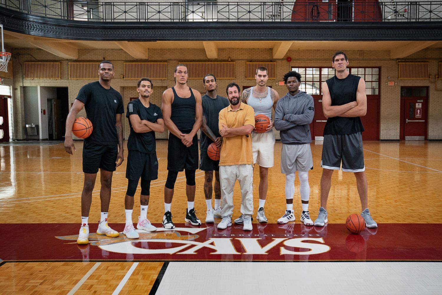 《必勝球探》中有滿滿的NBA球星客串演出。Photo from Netflix