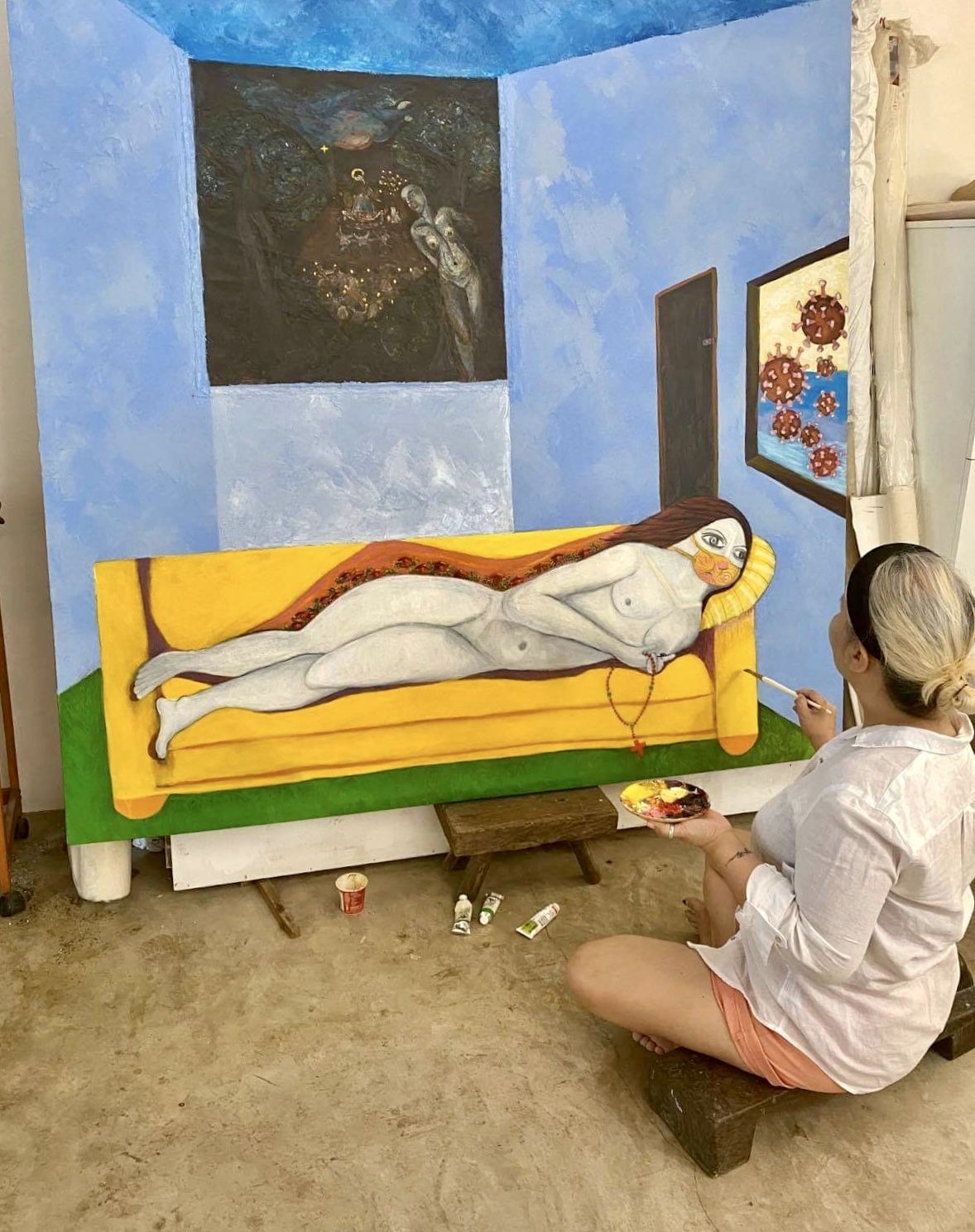 Contemporary artist Plet Bolipata holds that an artist needs motivation more than inspiration