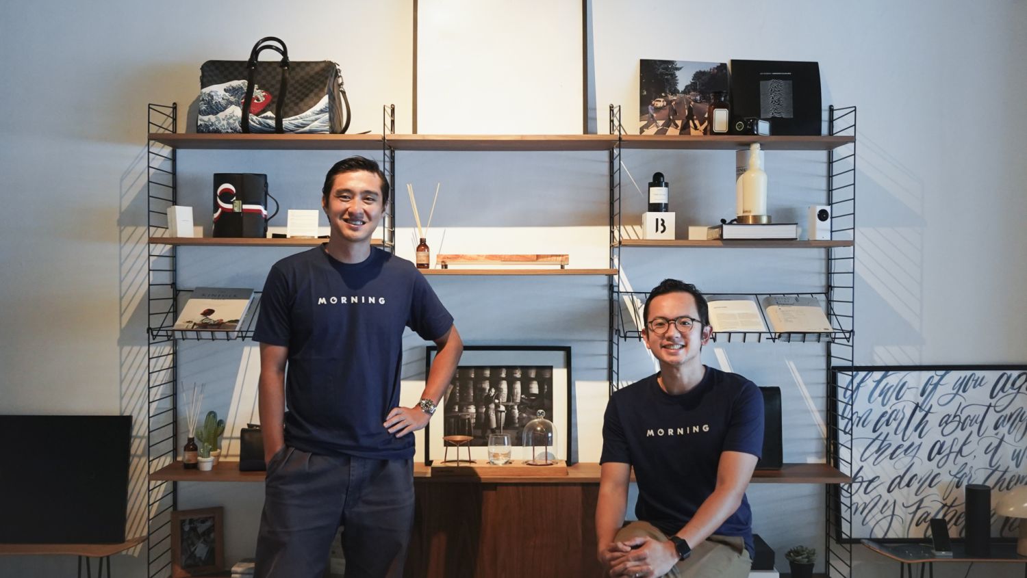 Morning co-founders Leon Foo and Andre Chanco (Photo: Morning)