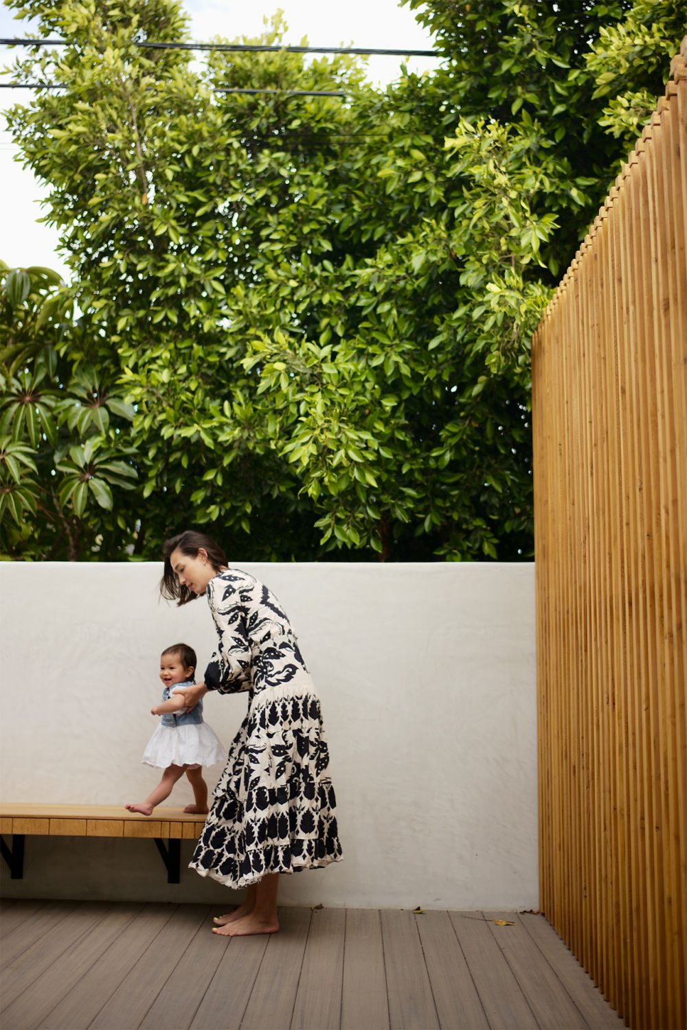 Offering a relaxed sense of living, the backyard is designed to evolve with the family (Photo: OWIU)