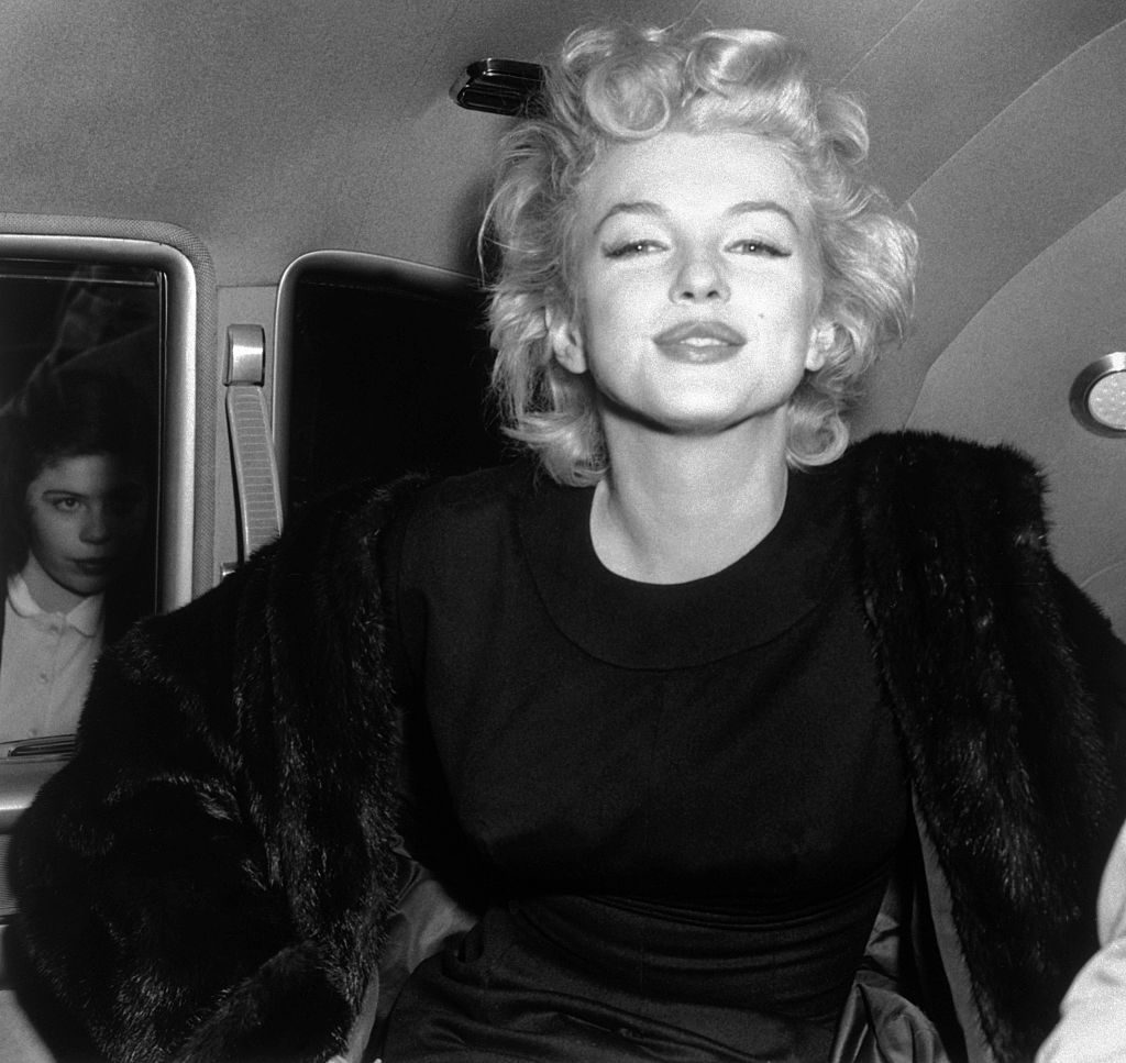 (Original Caption) 6/2/1956-New York, NY: Marilyn Monroe after her arrival at Idlewild Airport from the west coast. Shortly after her 30th birthday.