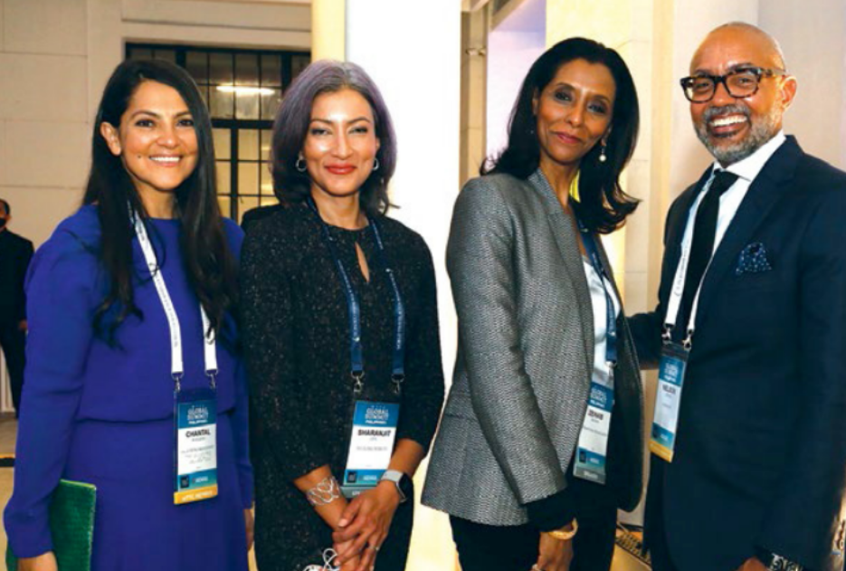 Chantal Khoueiry, Sharanjit Leyl, Zeinab Badawi and Nelson Boyce