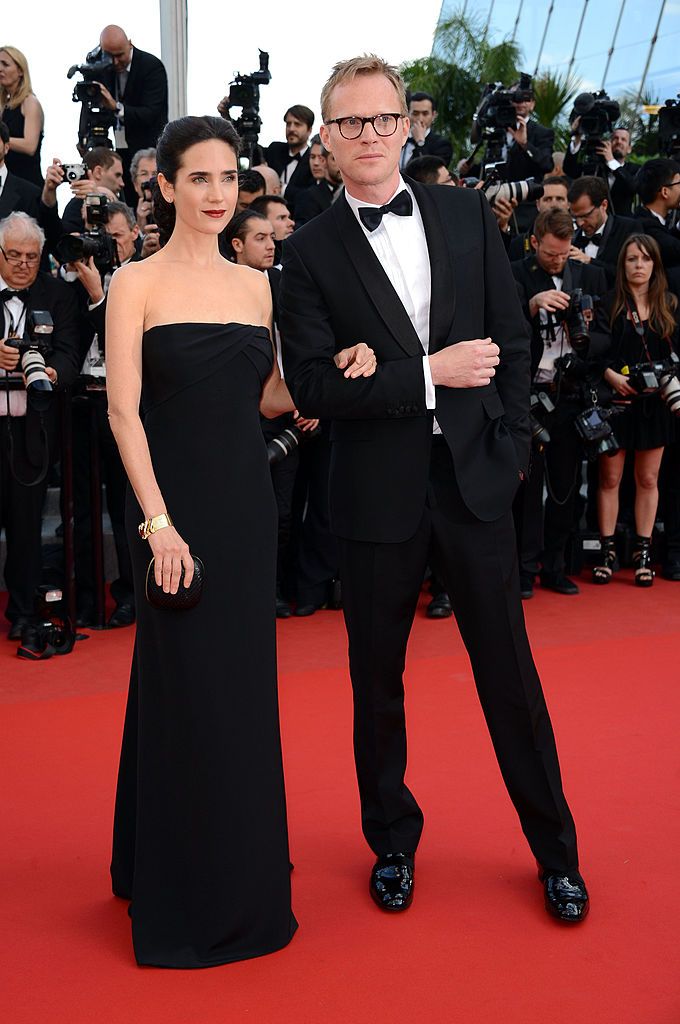 CANNES, FRANCE - MAY 18: Actress Jennifer Connelly and husband Paul Bettany attend the Once Upon A Time Premiere during the 65th Annual Cannes Film Festival on May 18, 2012 in Cannes, France. (Photo by Venturelli/WireImage)