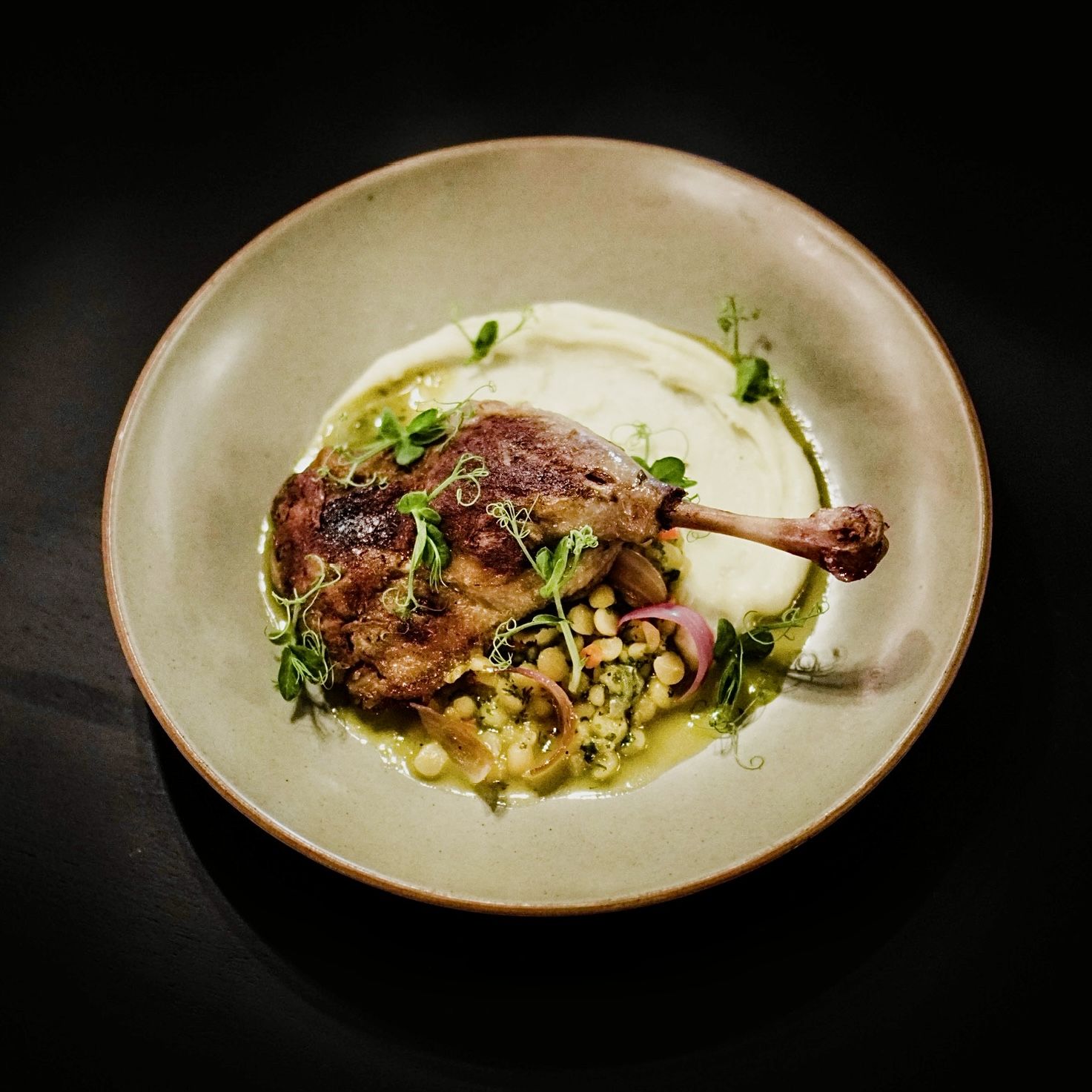 Duck confit from Mabel