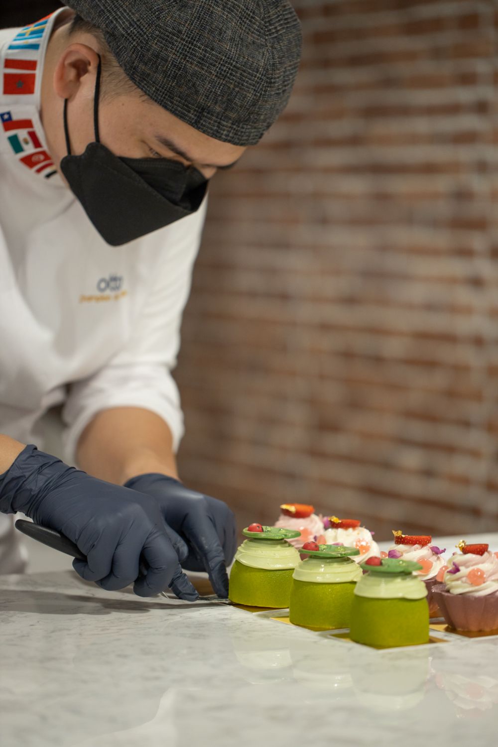 Chef Otto Tay, one half of the Voila Patisserie duo