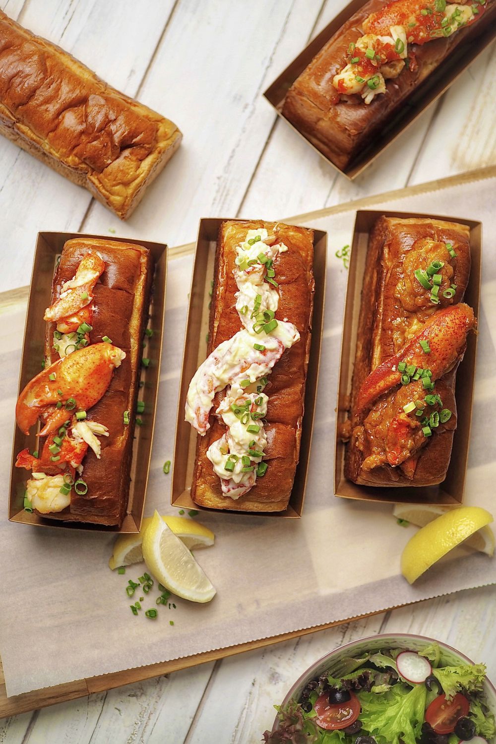 Mobster Lobster's array of lobster rolls