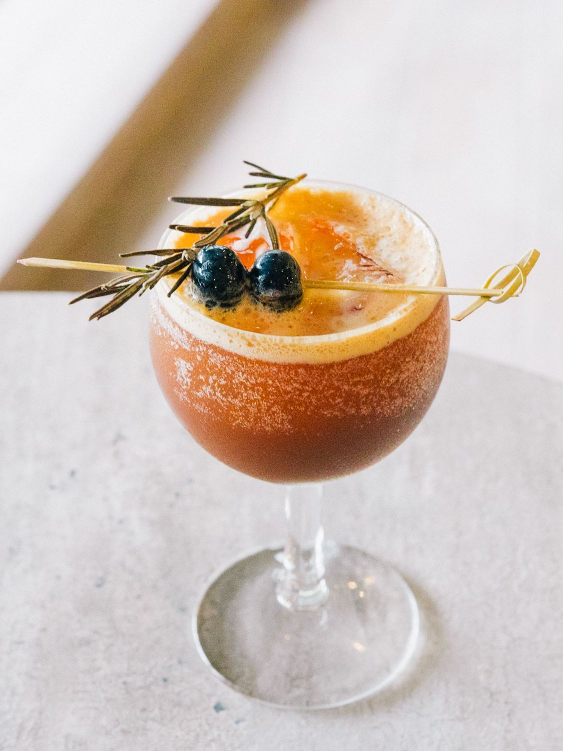 One of Drum Coffee Roaster's specialty drinks, the Extraordiberry