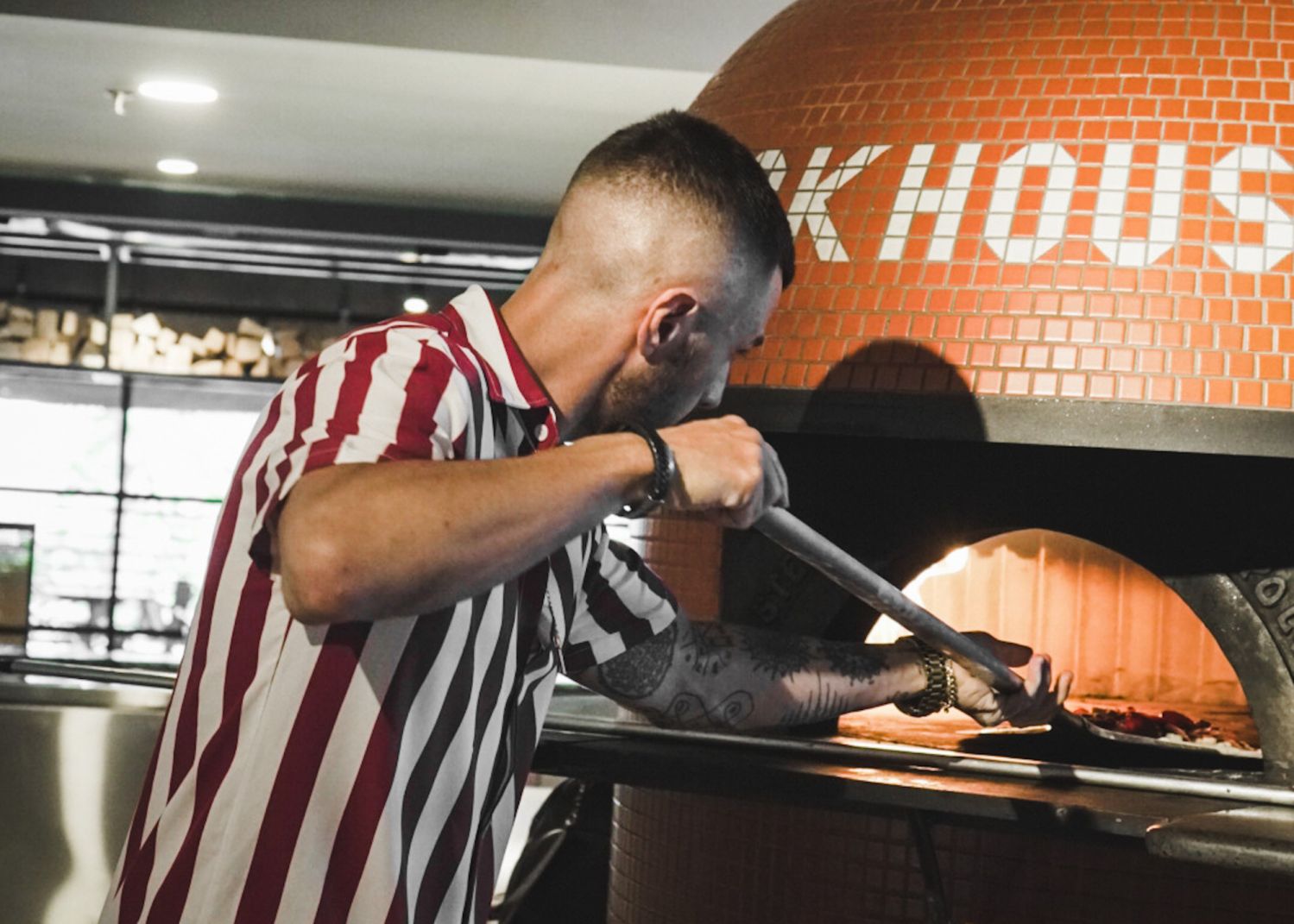 Chef Diego Reali and his pizza prowess at Pie Guys