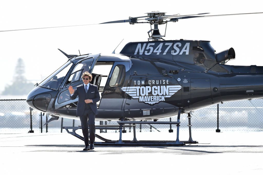 SAN DIEGO, CALIFORNIA - MAY 04: Tom Cruise arrives at the "Top Gun: Maverick" World Premiere on May 04, 2022 in San Diego, California. (Photo by Axelle/Bauer-Griffin/FilmMagic)
