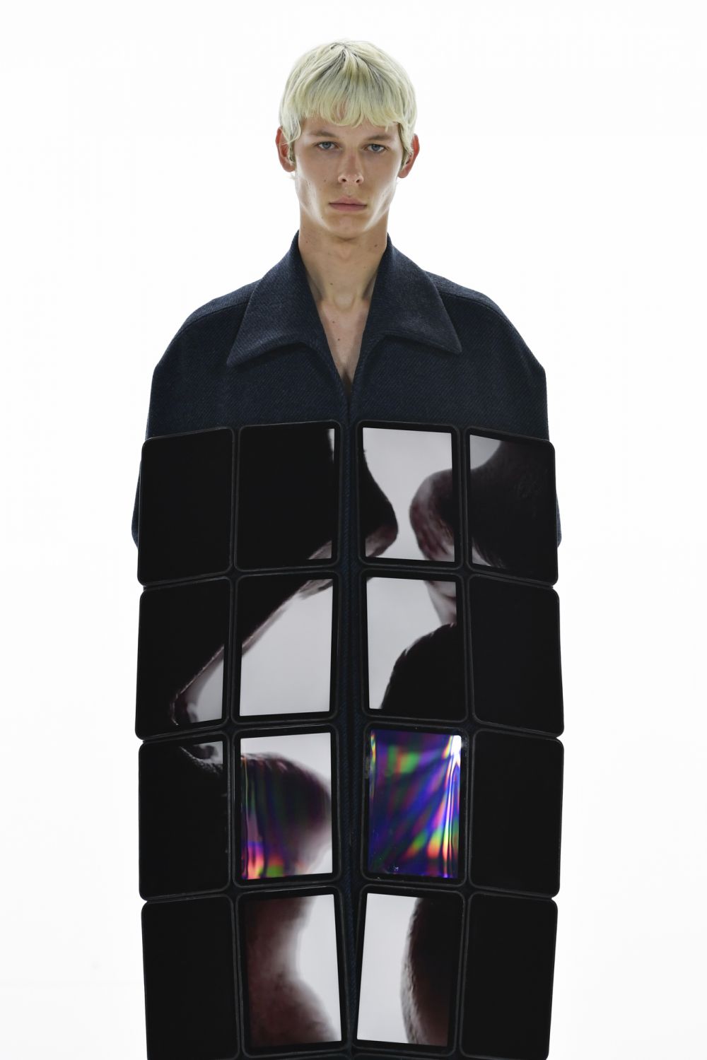 PARIS, FRANCE - JUNE 25: A model walks the runway during the Loewe Ready to Wear Spring/Summer 2023 fashion show as part of the Paris Men Fashion Week on June 25, 2022 in Paris, France. (Photo by Victor VIRGILE/Gamma-Rapho via Getty Images)