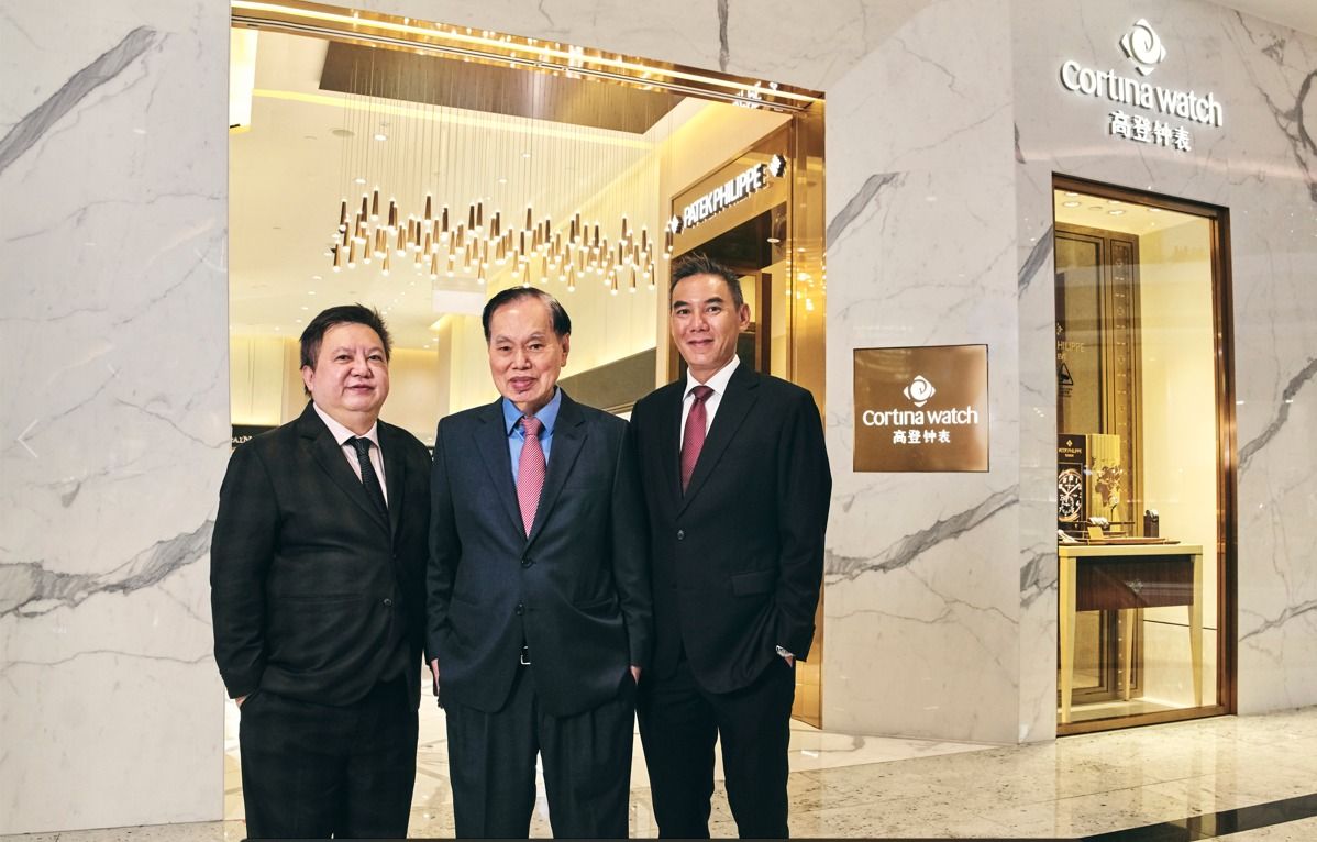 Family ties: Raymond Lim, Anthony Lim and Jeremy Lim
