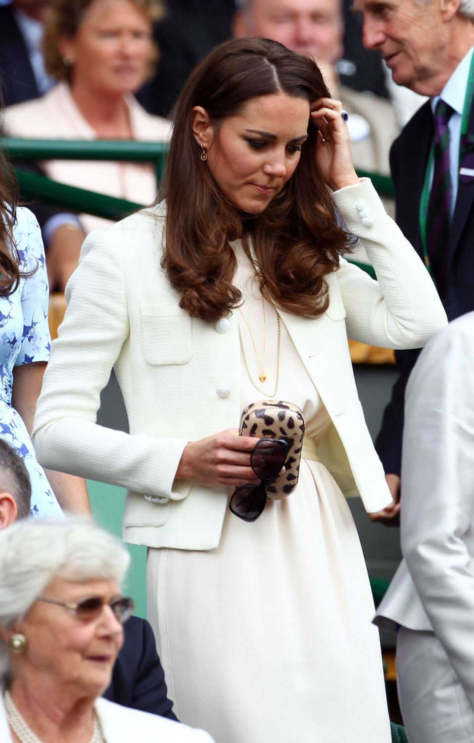 on day thirteen of the Wimbledon Lawn Tennis Championships at the All England Lawn Tennis and Croquet Club on July 8, 2012 in London, England.