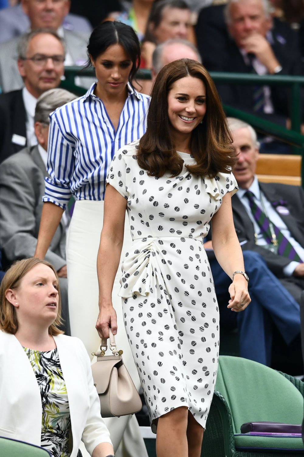 on day twelve of the Wimbledon Lawn Tennis Championships at All England Lawn Tennis and Croquet Club on July 14, 2018 in London, England.