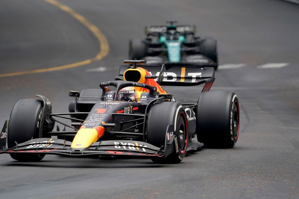 MONTE-CARLO, MONACO - MAY 29: Max Verstappen (NEL) of Red Bull drives on track during the F1 Grand Prix of Monaco at Circuit de Monaco on May 29, 2022 in Monte-Carlo, Monaco. (Photo by Hasan Bratic/Anadolu Agency via Getty Images)