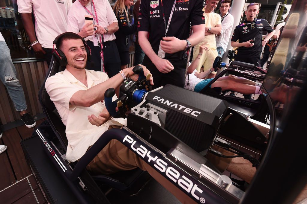 MONTE-CARLO, MONACO - MAY 28: Mason Mount at the Red Bull Racing Energy Station during the F1 Grand Prix of Monaco at Circuit de Monaco on May 28, 2022 in Monte-Carlo, Monaco. (Photo by Eamonn M. McCormack/Getty Images for Red Bull Racing)