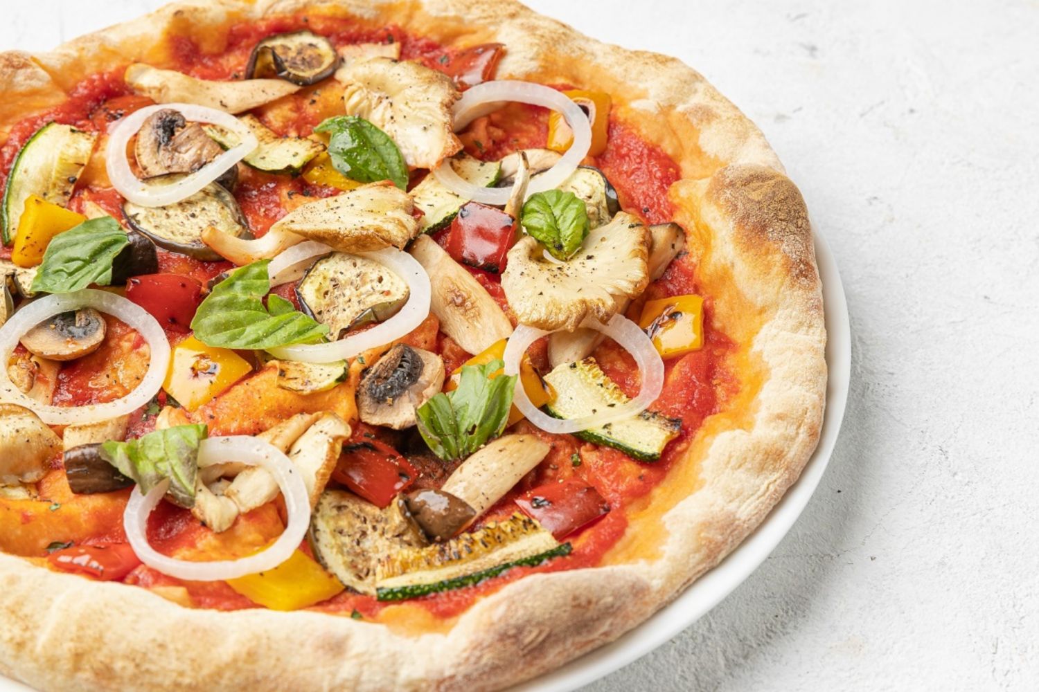 The Pizza Vegana from Rossi Pizza at City of Dreams Manila