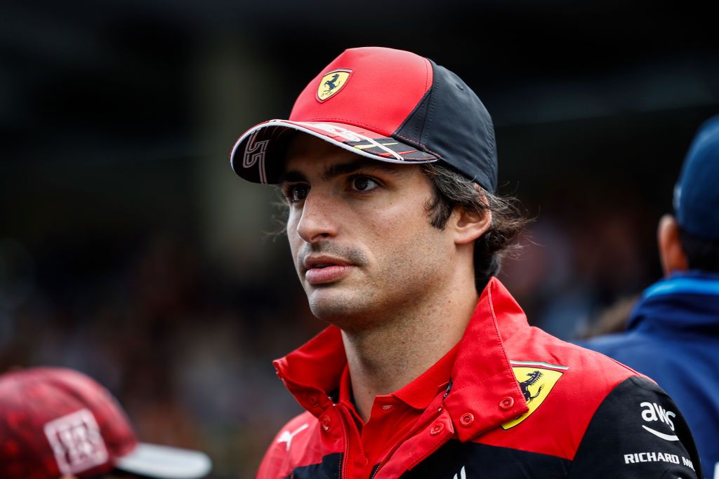 Carlos Sainz, Scuderia Ferrari, portrait during the Formula 1 Grand Prix of Austria at Red Bull Ring circuit from 7th of June to 10th of July, 2022 in Spielberg, Austria. (Photo by Gongora/NurPhoto via Getty Images)
