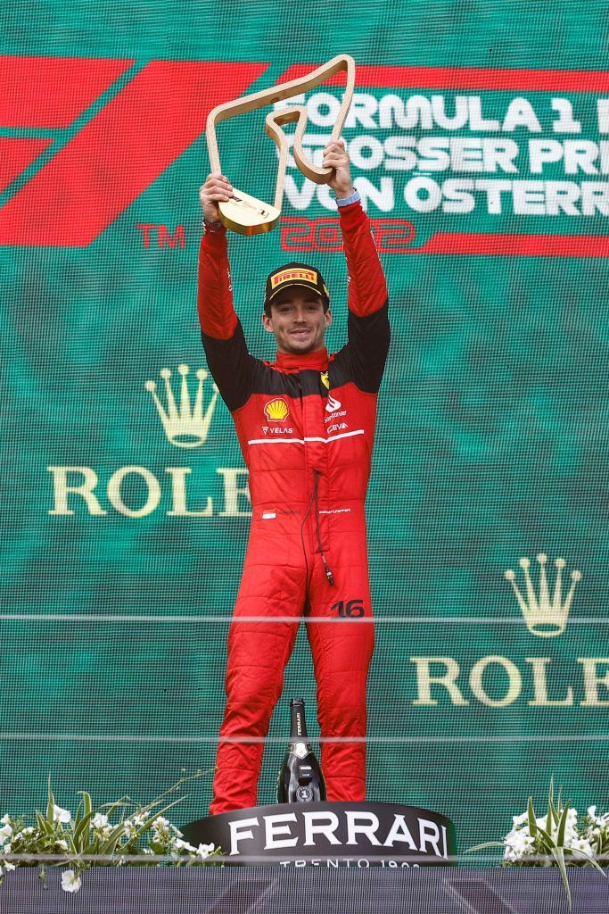 Charles Leclerc, Scuderia Ferrari, portrait during the Formula 1 Grand Prix of Austria at Red Bull Ring circuit from 7th of June to 10th of July, 2022 in Spielberg, Austria. (Photo by Gongora/NurPhoto via Getty Images)