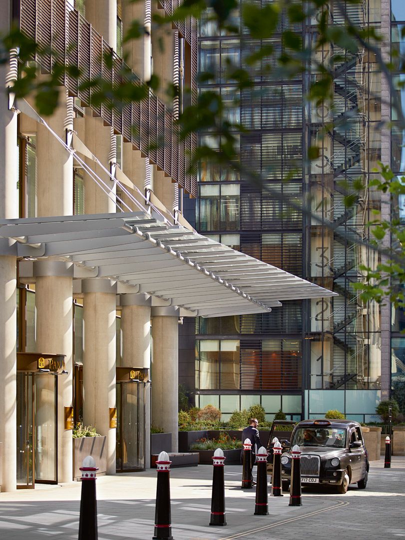 New developments in London include One Bishopsgate Plaza in the city’s financial centre, which houses Europe’s first Pan Pacific hotel and residences