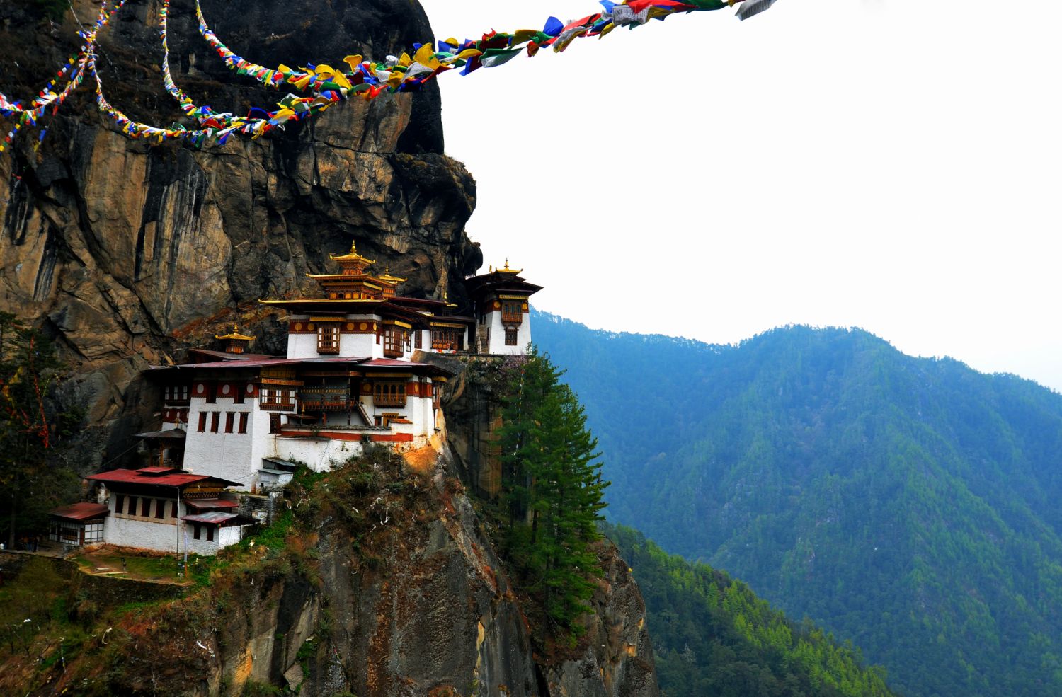 Paro Taktsang, the holiest site in Bhutan and its most famous place of pilgrimage