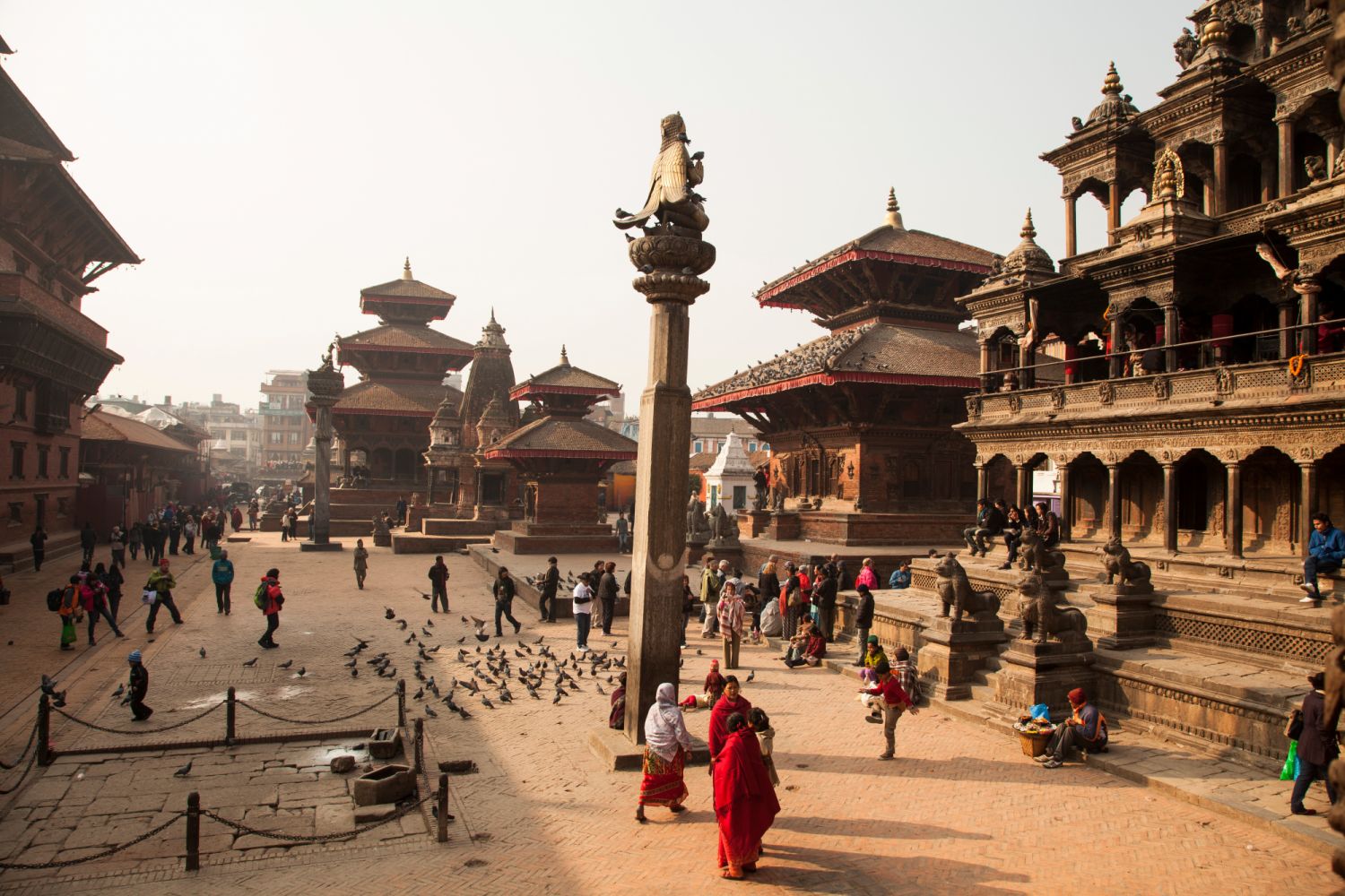 Patan Durbar Square is known as one of the oldest settlements in the Kathmandu Valley