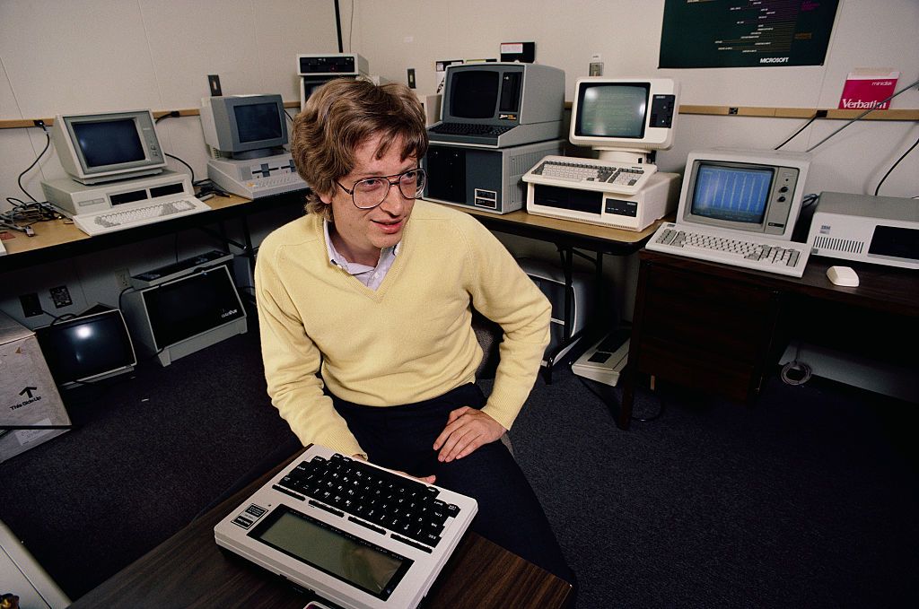 Microsoft Co-Founder Bill Gates (Photo by © Doug Wilson/CORBIS/Corbis via Getty Images)
