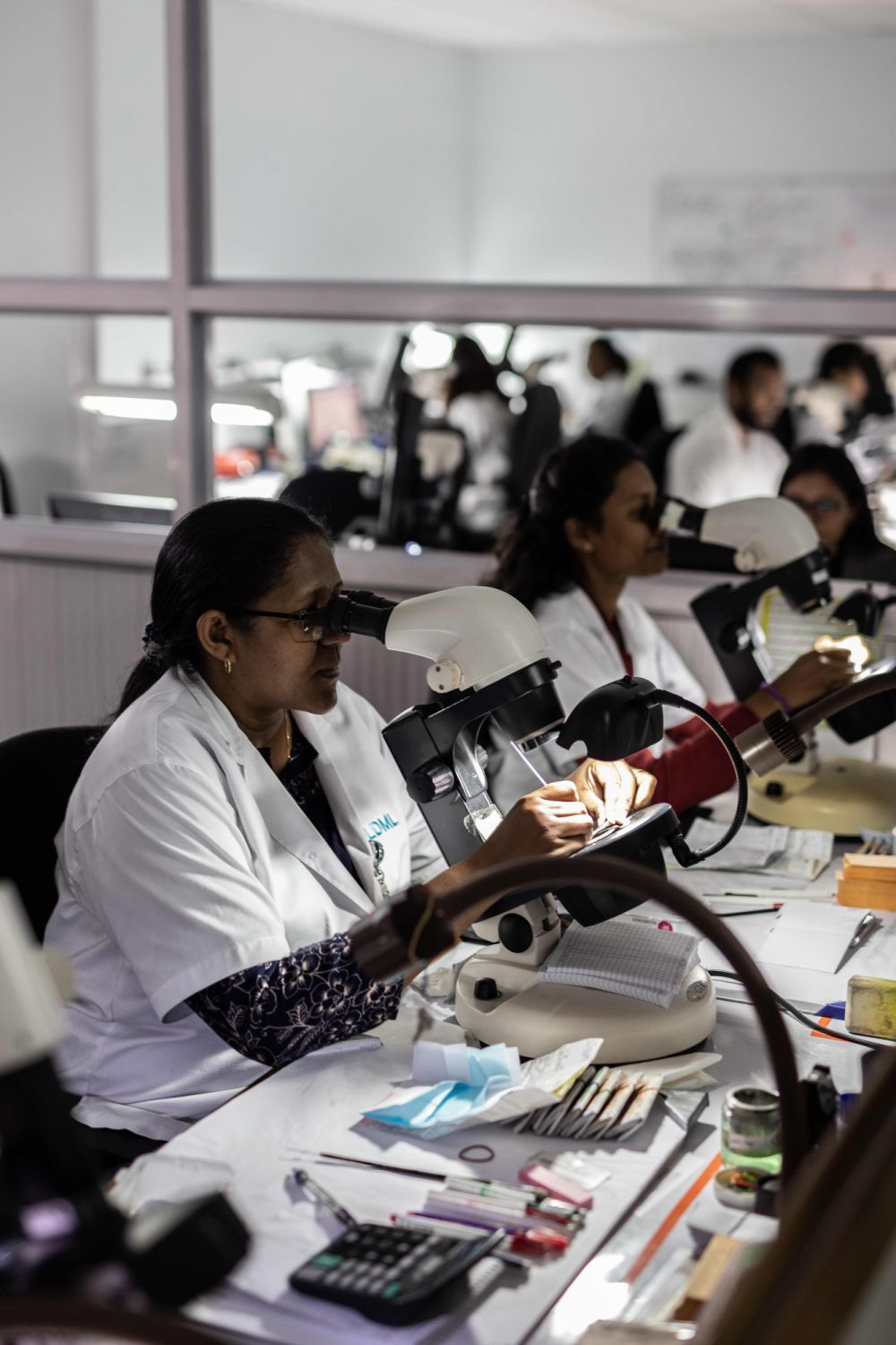 Quality Assurance of the final polished Tiffany diamond