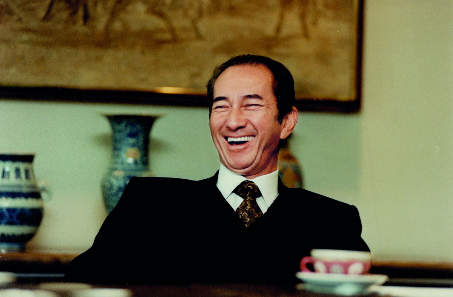 Tycoon Stanley Ho, pictured in 1990, was nearly as famous for his extensive family tree as his business successes (Photo: Getty Images)