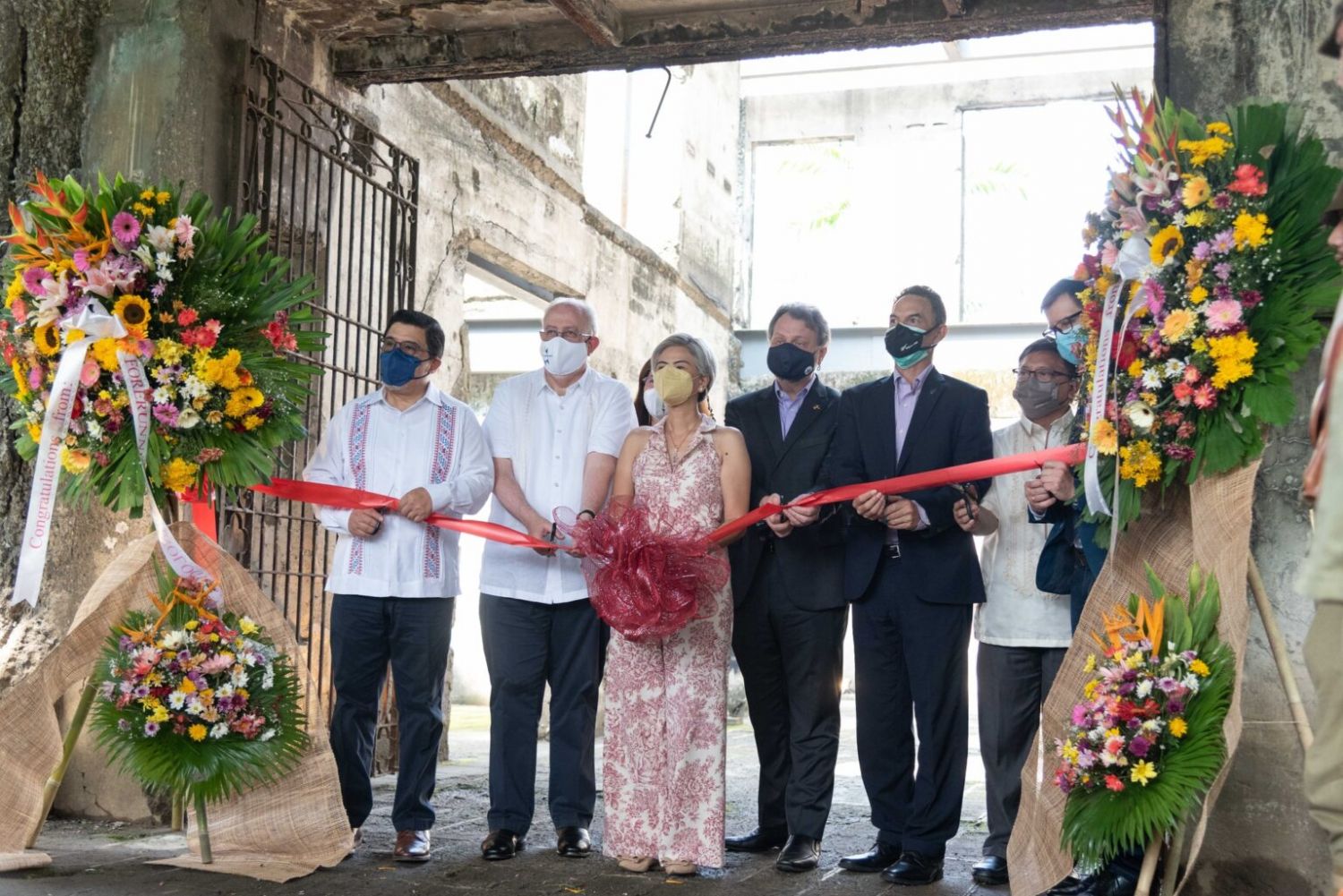 Manila Mayor Honey Lacuna attends the ribbon cutting of the World War II exhibit on Saturday, July 16 (Photo: K R De Asis/MPIO)