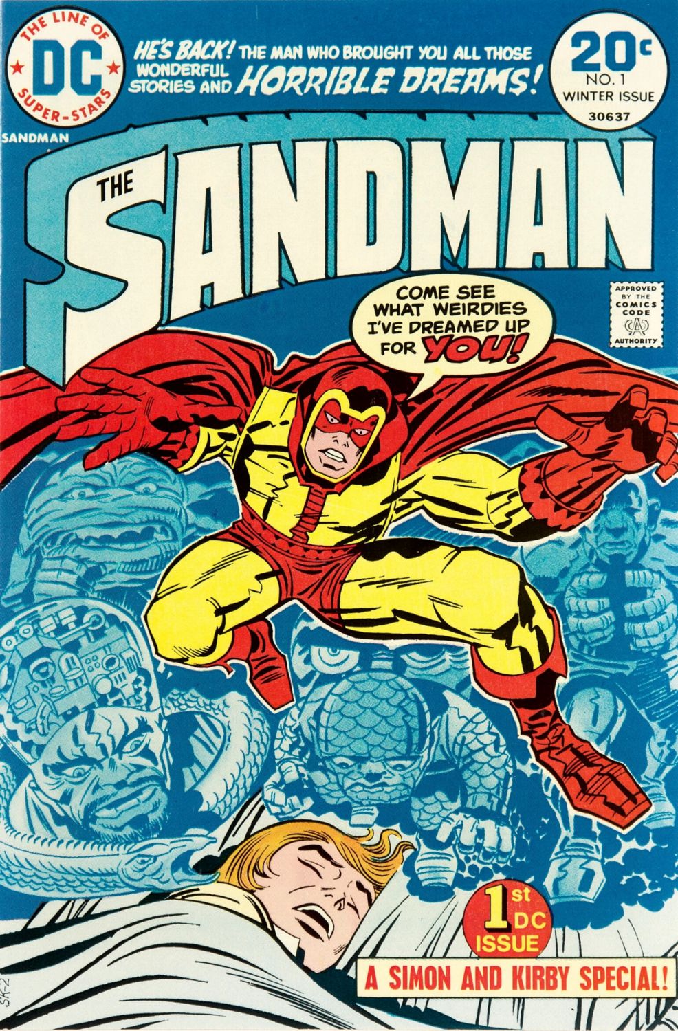 Jack Kirby's Sandman Vol. 1 (Photo: DrJohnnyDiablo/DC.Fandom.com)