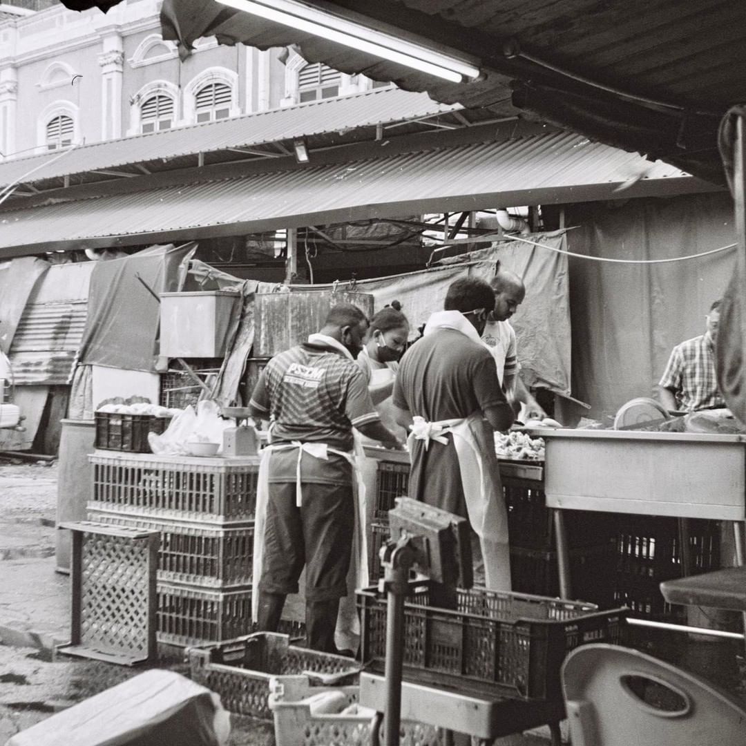 A photo captured with Kodak TMax400 film on Chin's EnSign Ful-Vue, processed and developed at Bang Bang Geng (Photo: @bangbanggeng/Instagram)