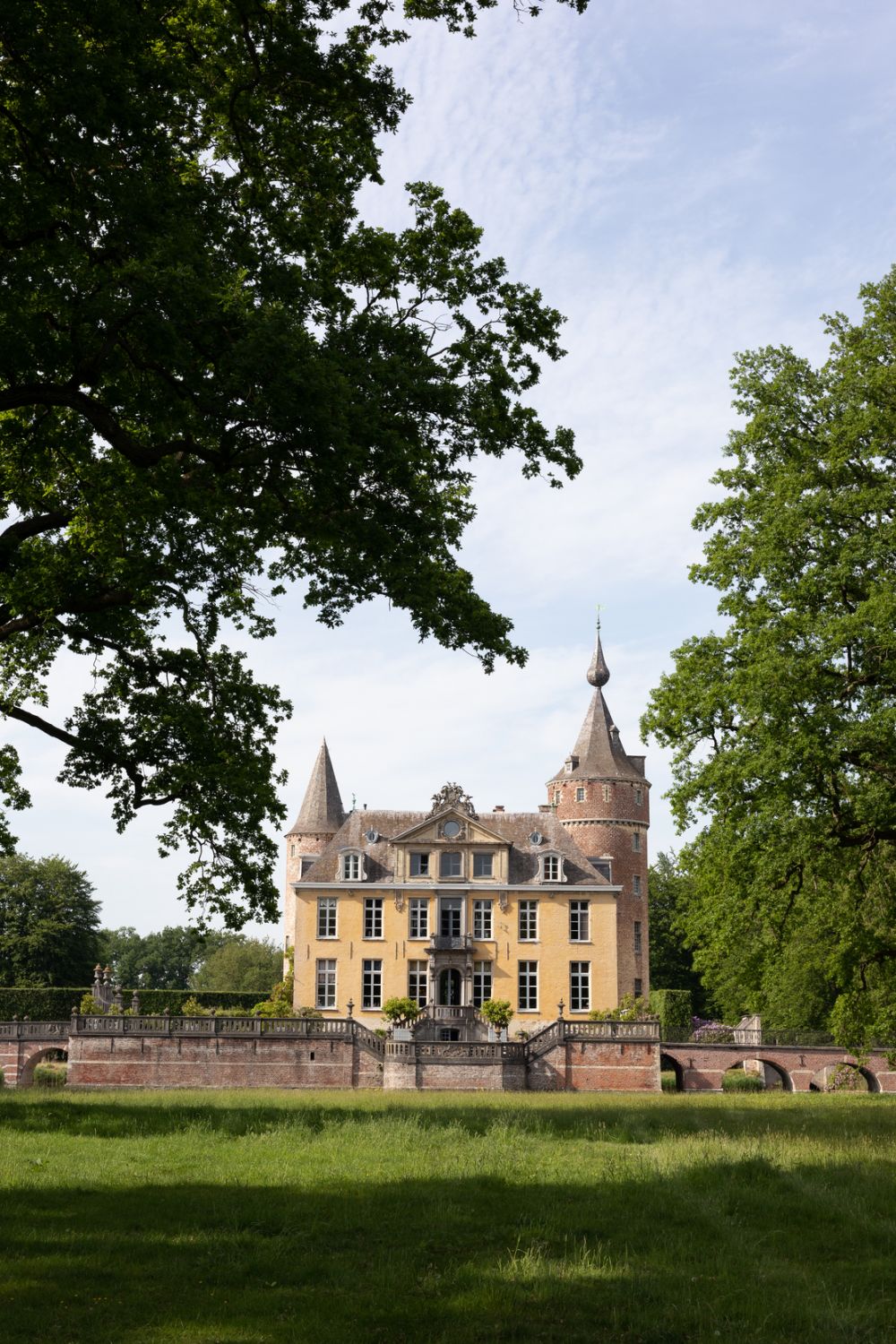 Vervoordt’s home, a renovated 12th-century castle, Photo: Isabelle Pateer