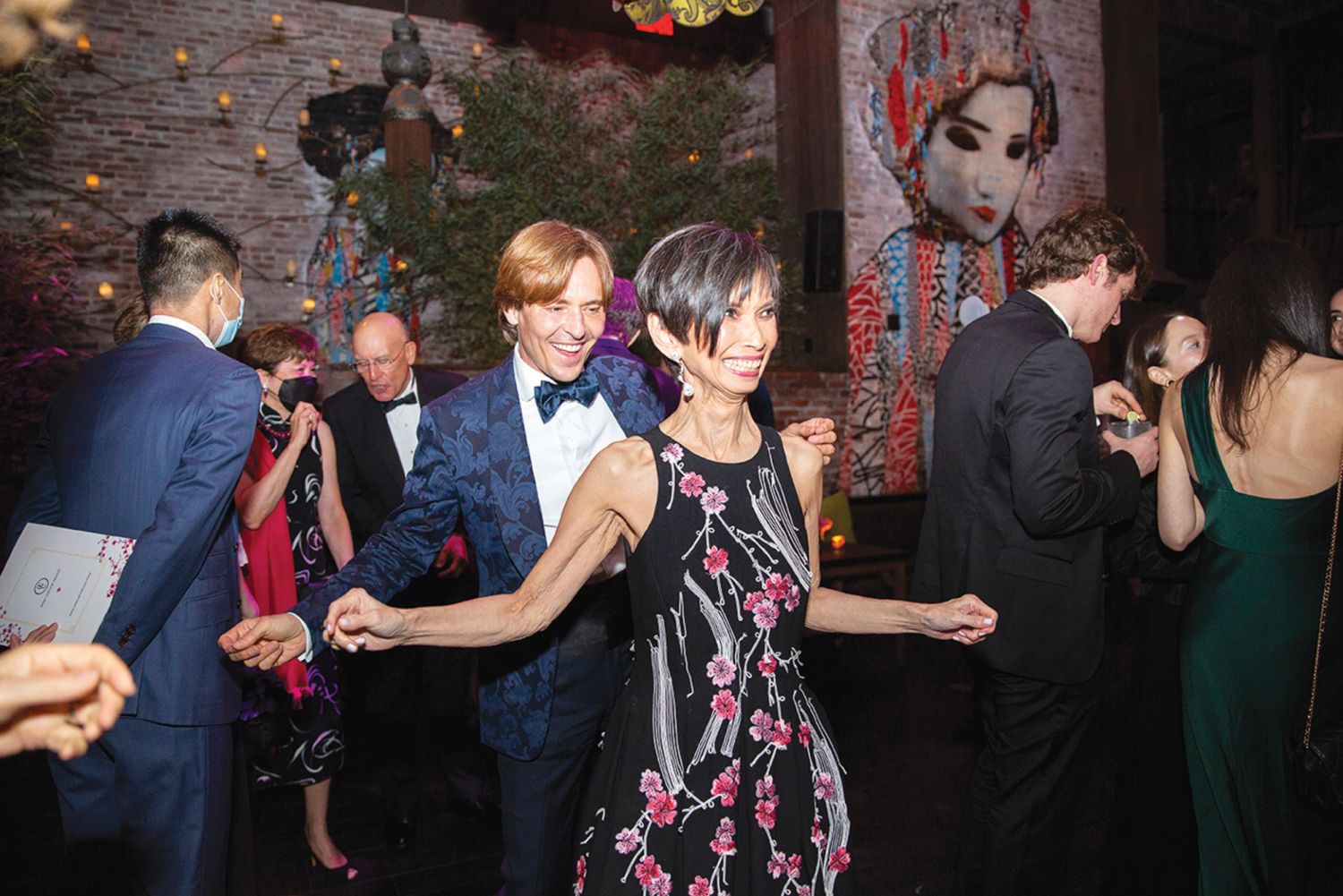 Alvise Orsini and Josie Natori