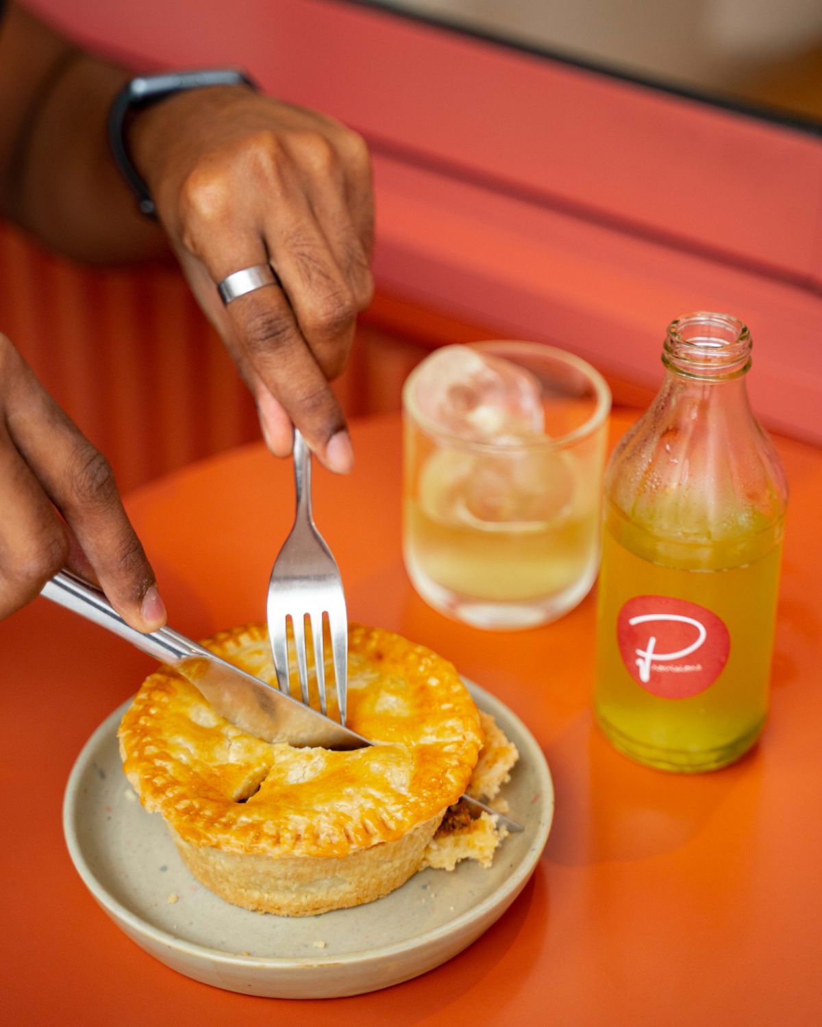 An example of an action shot taken for Provisions