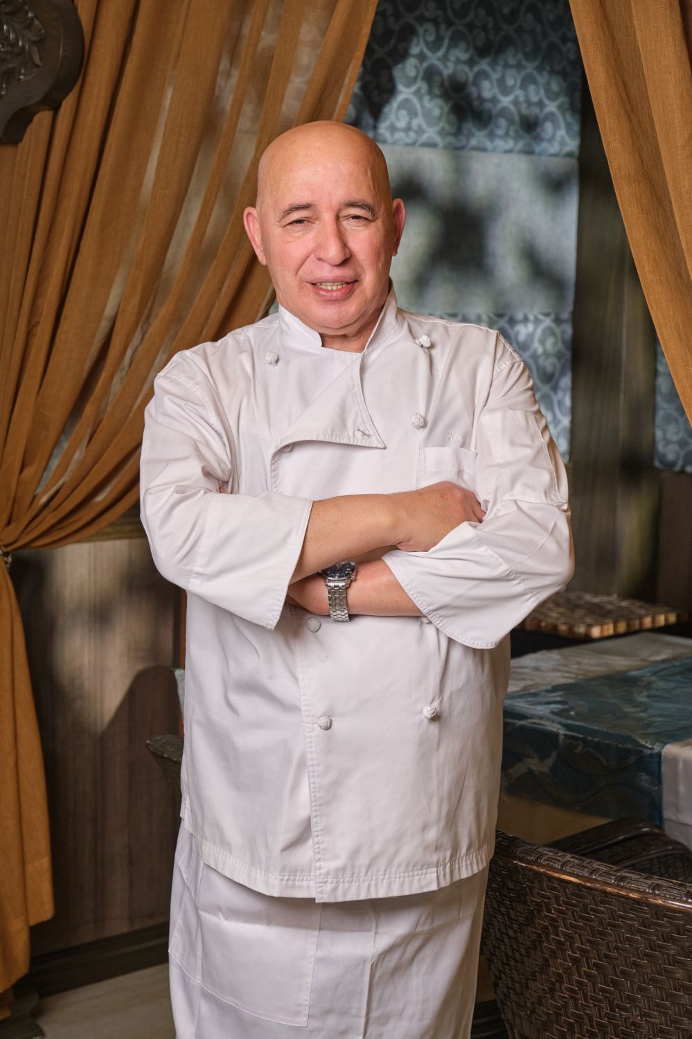 Chef Hossein Sohrabi Langroudi in 2002