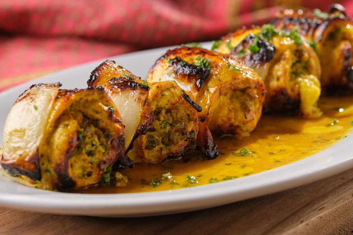 Hossein‘s Persian Kebab Interview Stuffed Chicken Kebab