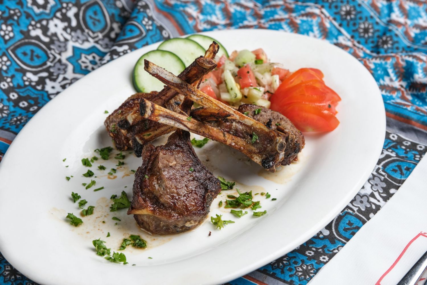 Hossein‘s Persian Kebab Interview Lamb Chop