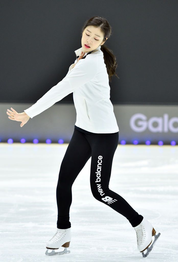 SEOUL, SOUTH KOREA - JUNE 04: Yuna Kim attends "All That Skate 2019 Ice Show" rehearsal at Olympic Park KSPO DOME on June 04, 2019 in Seoul, South Korea. (Photo by The Chosunilbo JNS/Imazins via Getty Images)