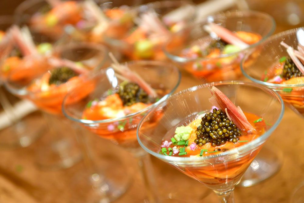 Waku Ghin's fresh yuba with Hokkaido sea urchin and caviar