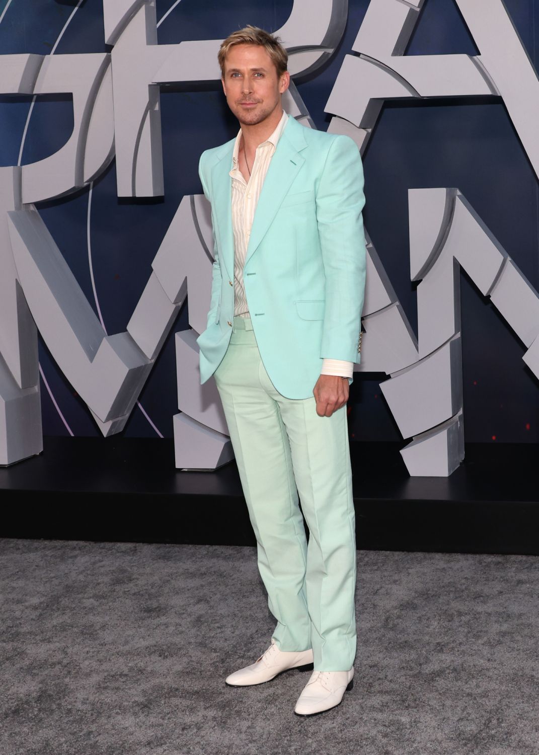 HOLLYWOOD, CALIFORNIA - JULY 13: Ryan Gosling attends the world premiere of Netflix's "The Gray Man" at TCL Chinese Theatre on July 13, 2022 in Hollywood, California. (Photo by David Livingston/WireImage)