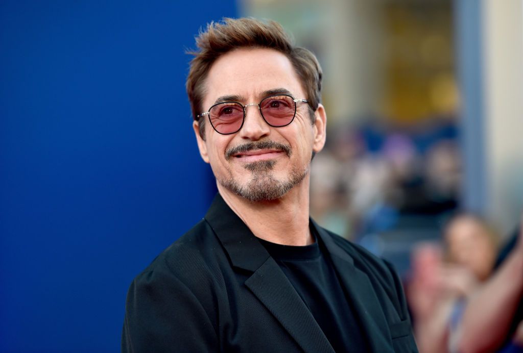 HOLLYWOOD, CA - JUNE 28: Robert Downey Jr. attends the premiere of Columbia Pictures' "Spider-Man: Homecoming" at TCL Chinese Theatre on June 28, 2017 in Hollywood, California. (Photo by Alberto E. Rodriguez/Getty Images)